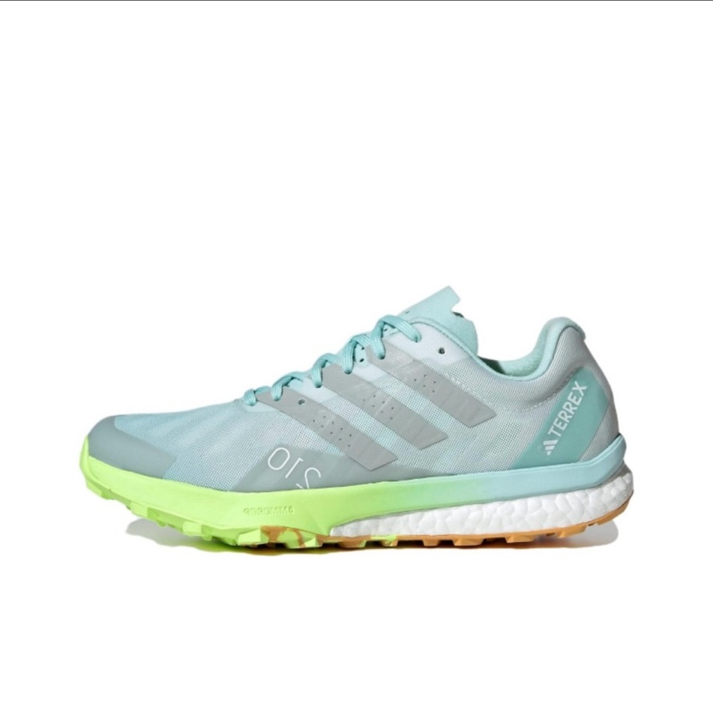 Adidas ULT Running Shoes Women's Low-top Blue/grey/green size 7.5